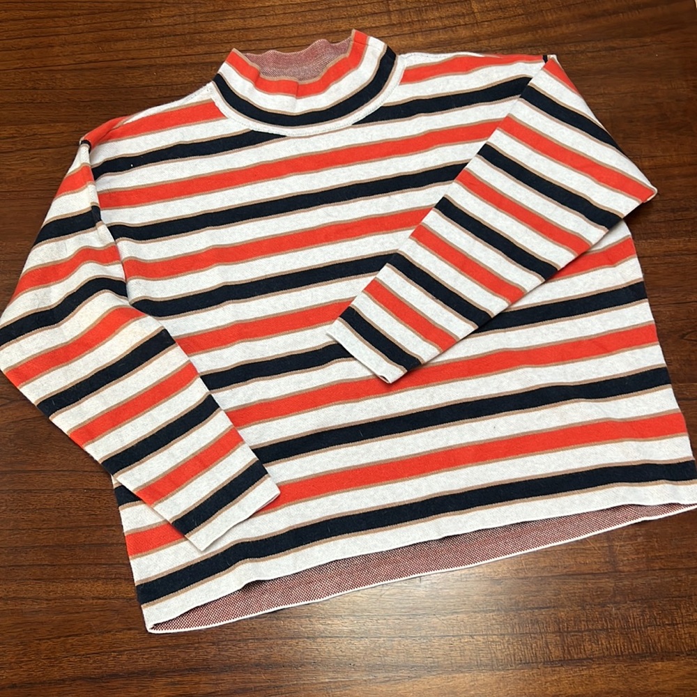 Anthropologie Maeve Carys Mock Neck Sweater